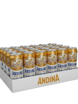 Paca Cerveza Andina Latón 473cc – 24und